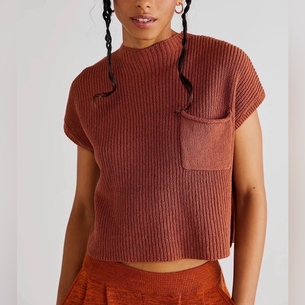 Free People FP Beach Freya Rib Knit top